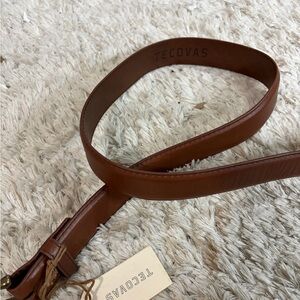 Tecovas Tan Leather Belt Bag